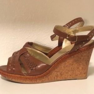 Cork Platform Wedge Sandals from the Avenue